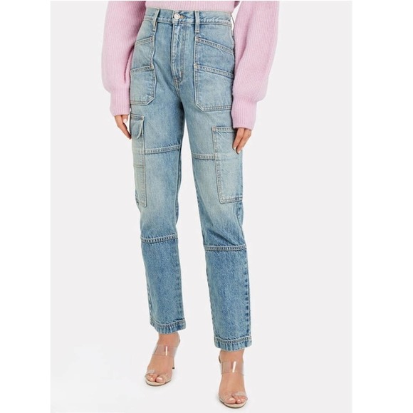 SLVRLAKE Denim - SLVRLAKE Savior High RiseCargo Jeans Size 26